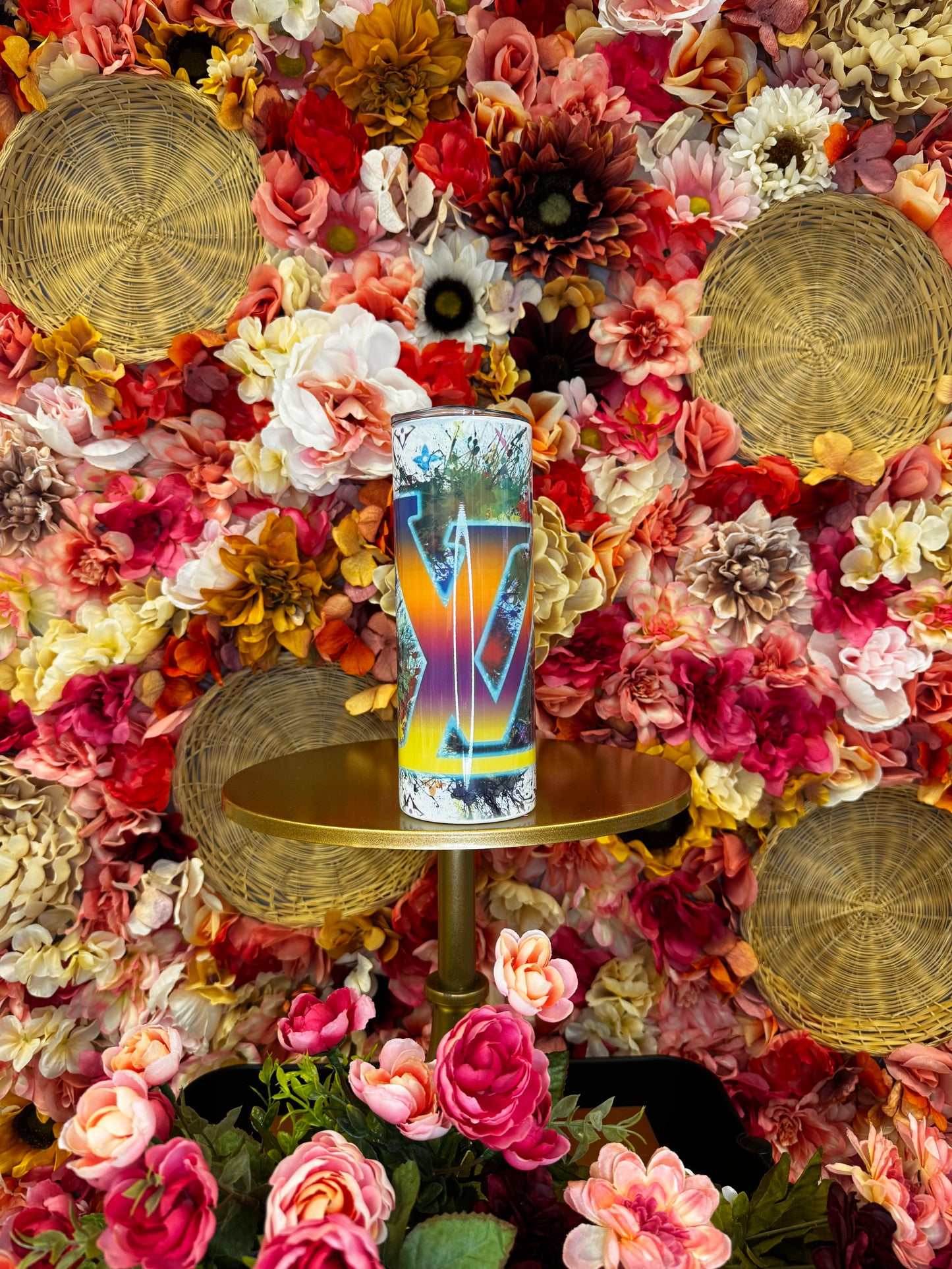 Graffiti LV tumbler